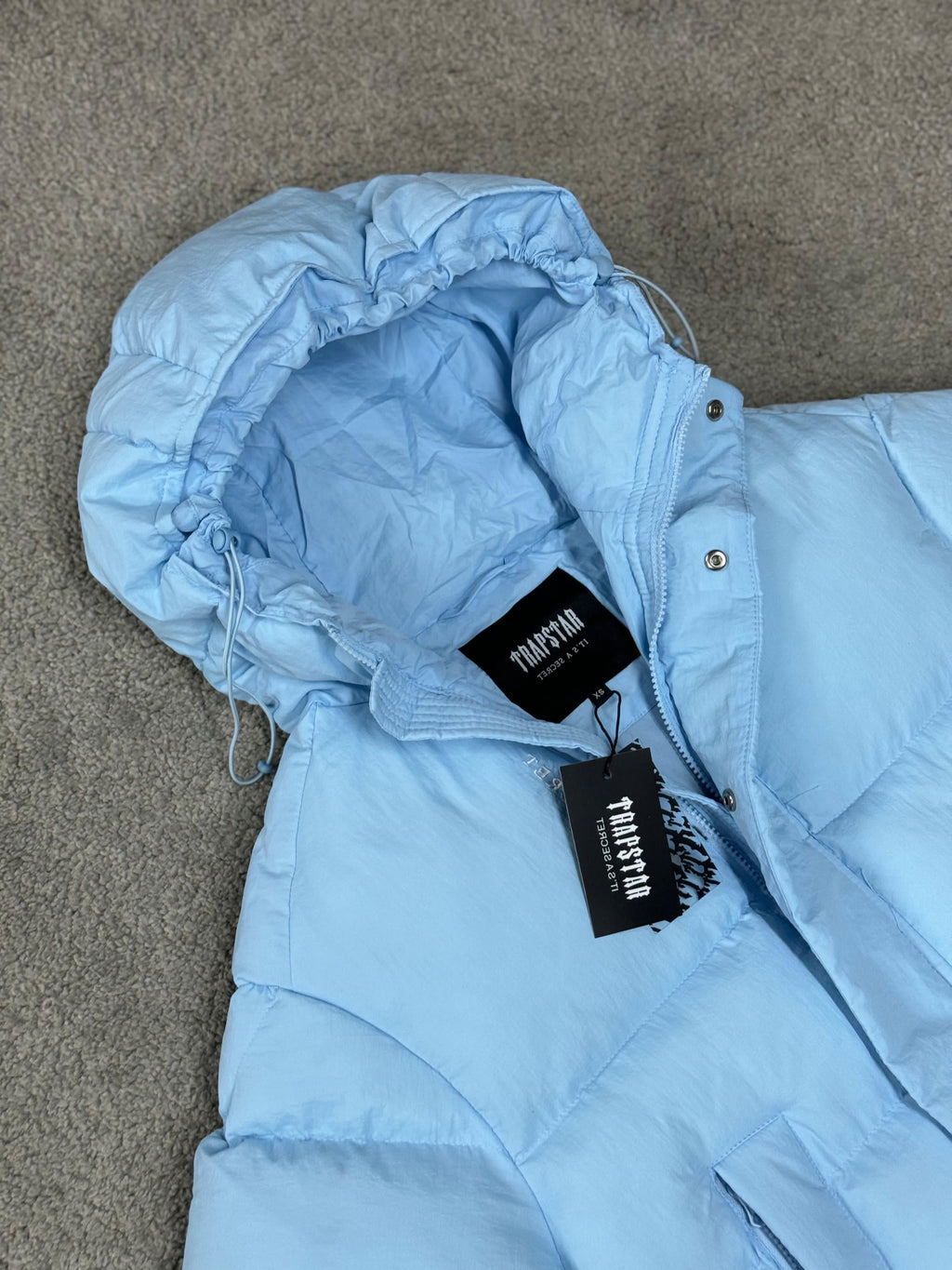 Abrigo Trapstar Azul Hombre