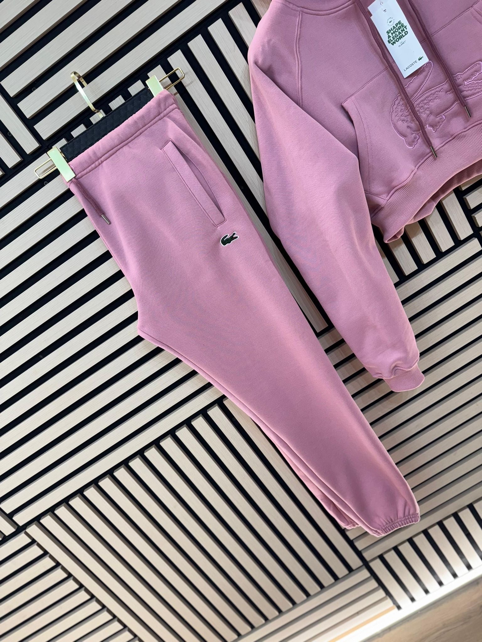 Chándal Lacoste Rosa Mujer