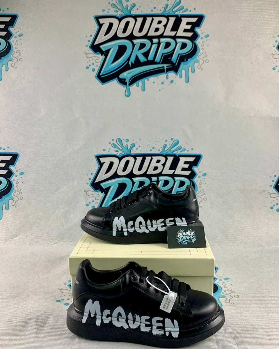 Alexander Mcqueen Graffiti Negras