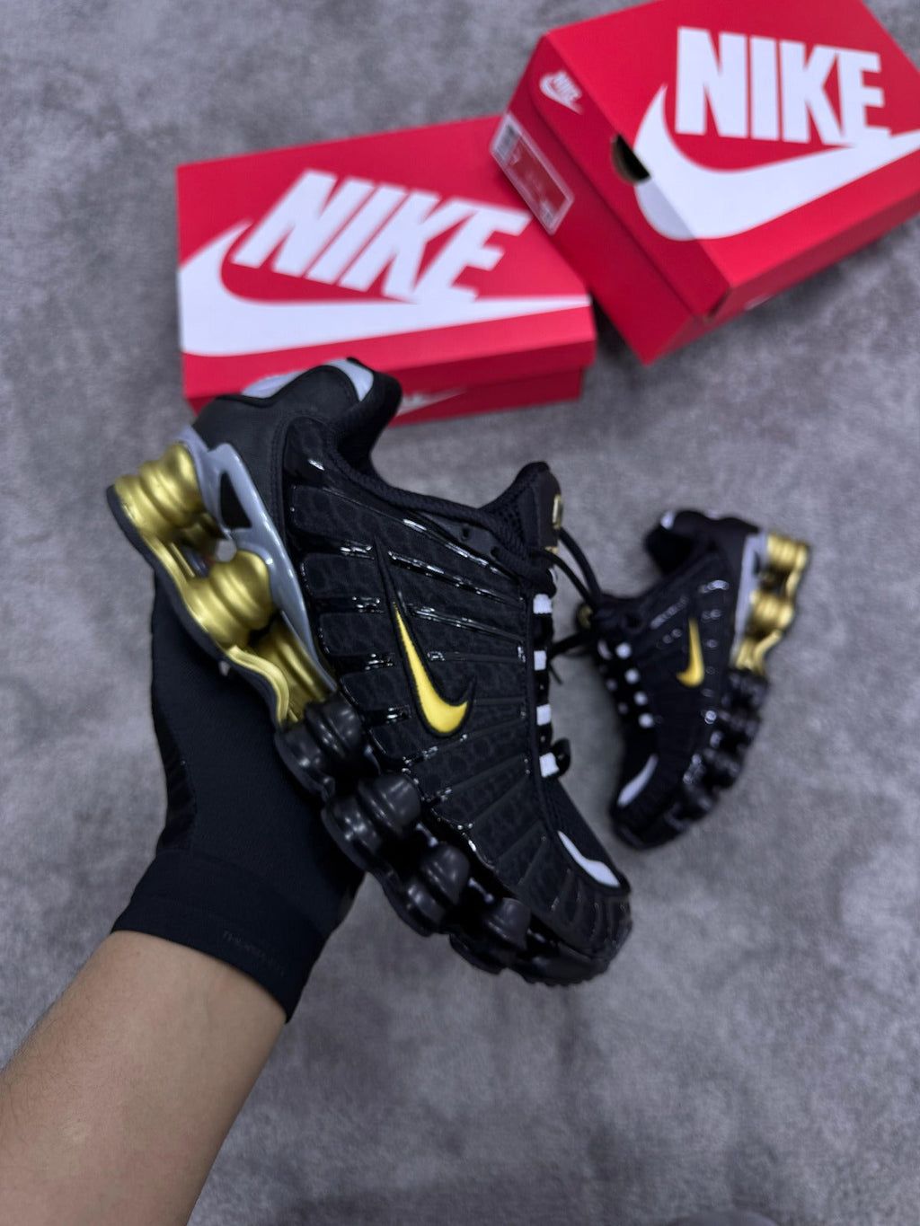 Nike SHOX TL Doradas