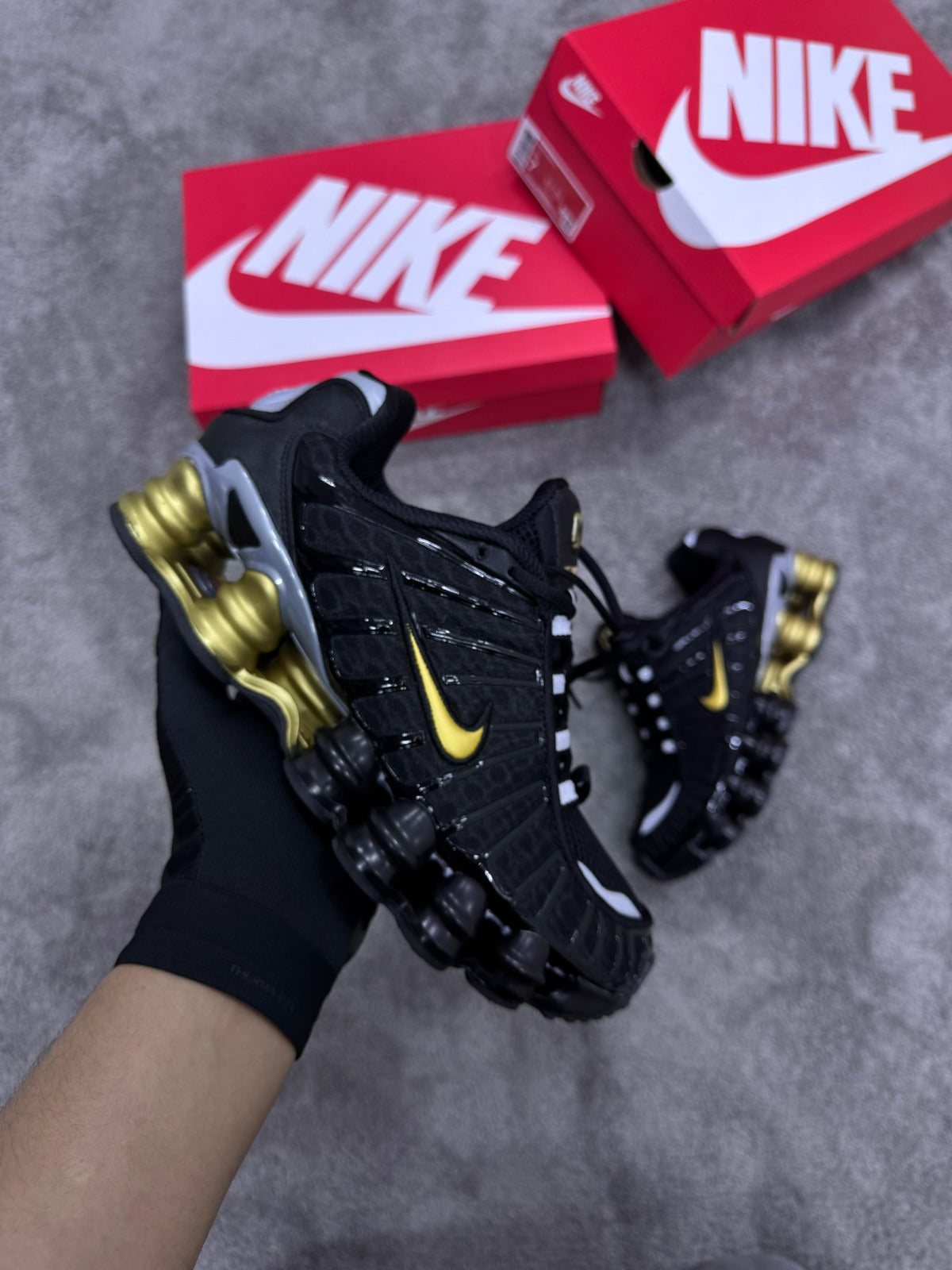 Nike SHOX TL Doradas