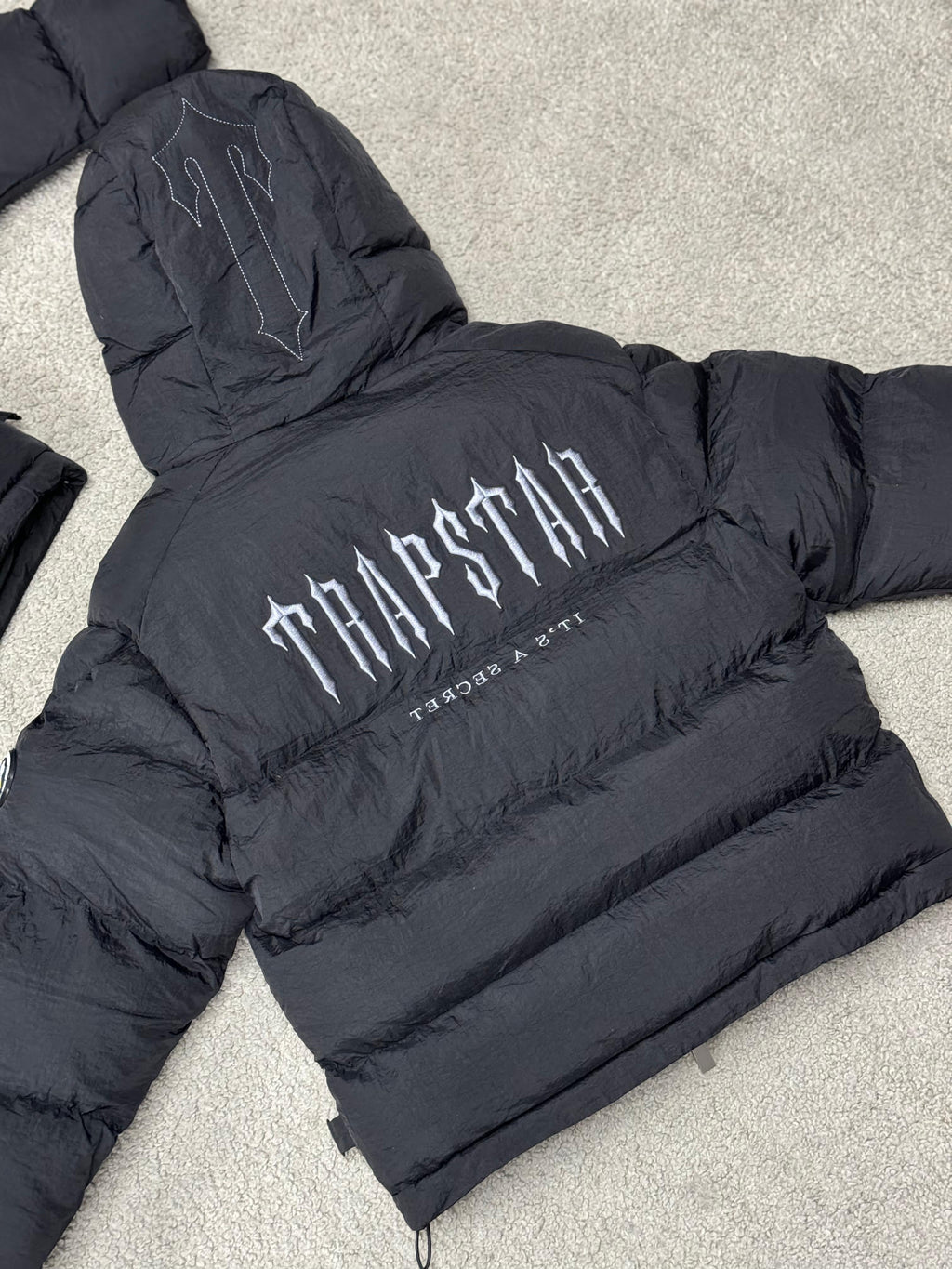 Abrigo Trapstar Negro hombre