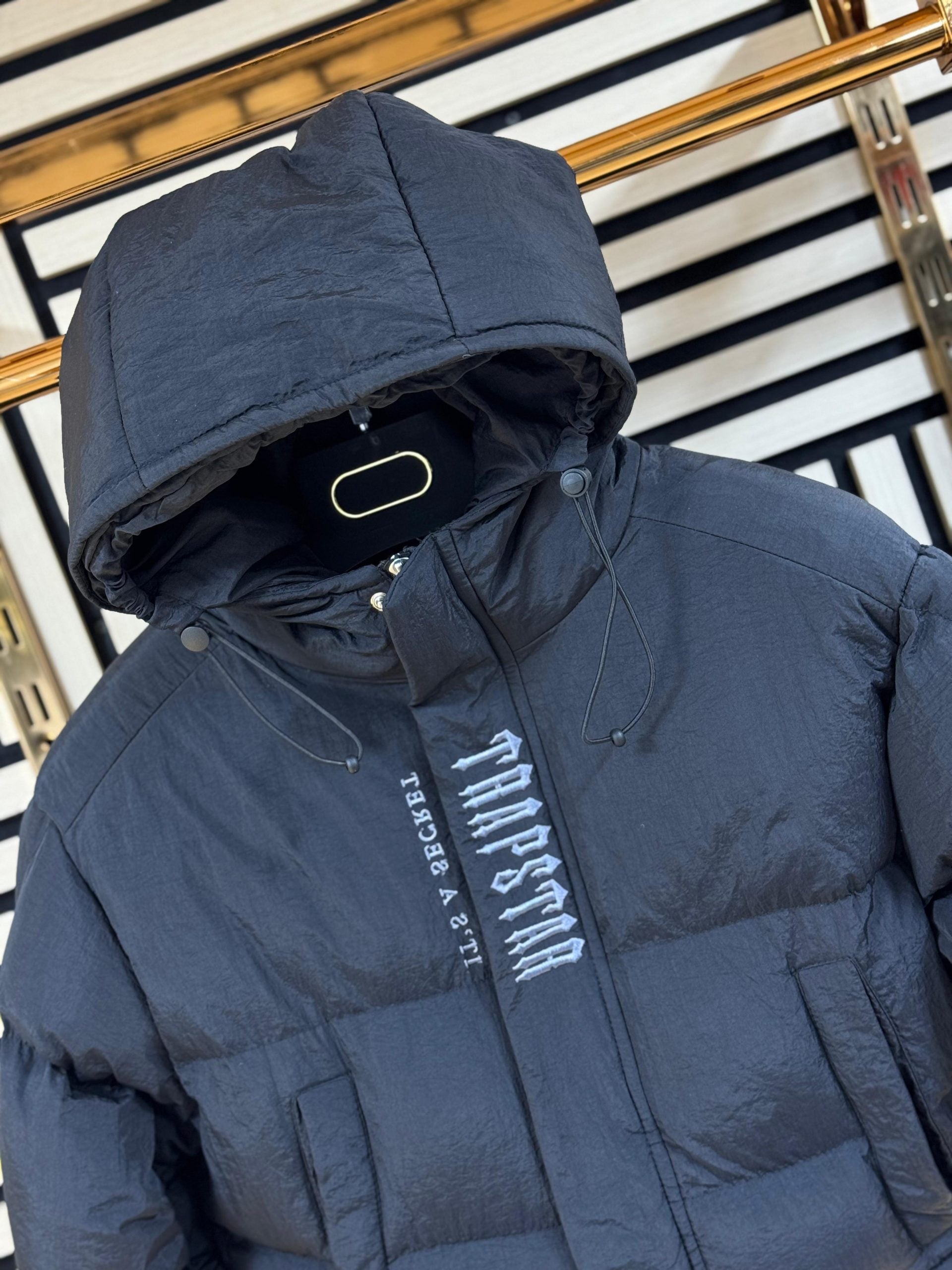 Abrigo Trapstar Negro Mujer