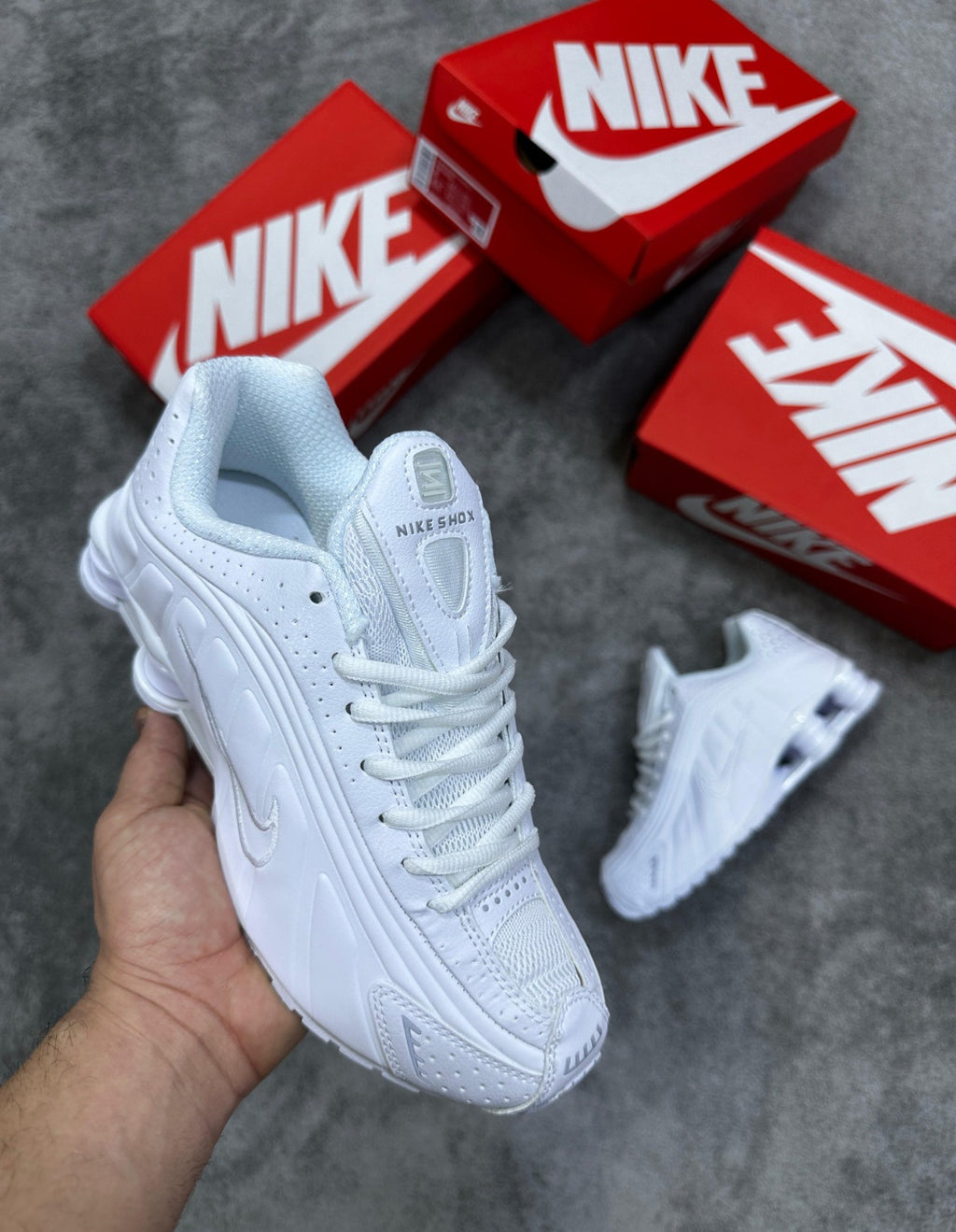 Nike Shox R4 Blancas