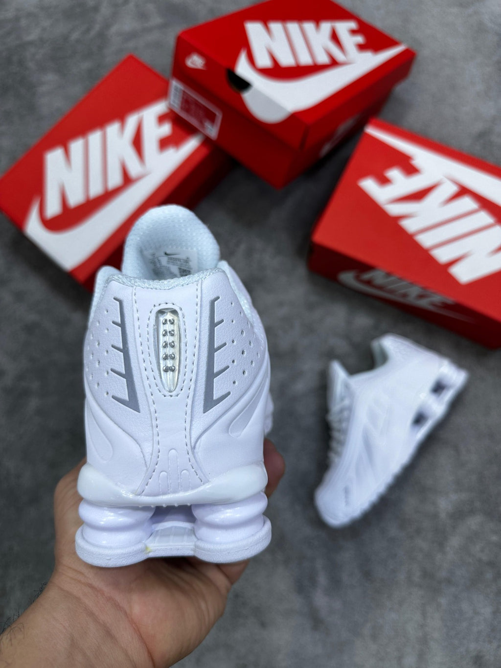 Nike Shox R4 Blancas