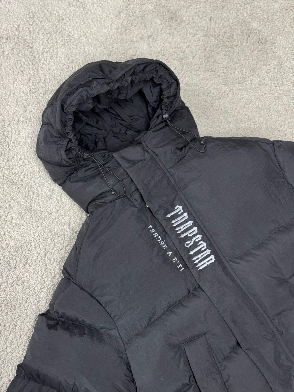 Abrigo Trapstar Negro hombre