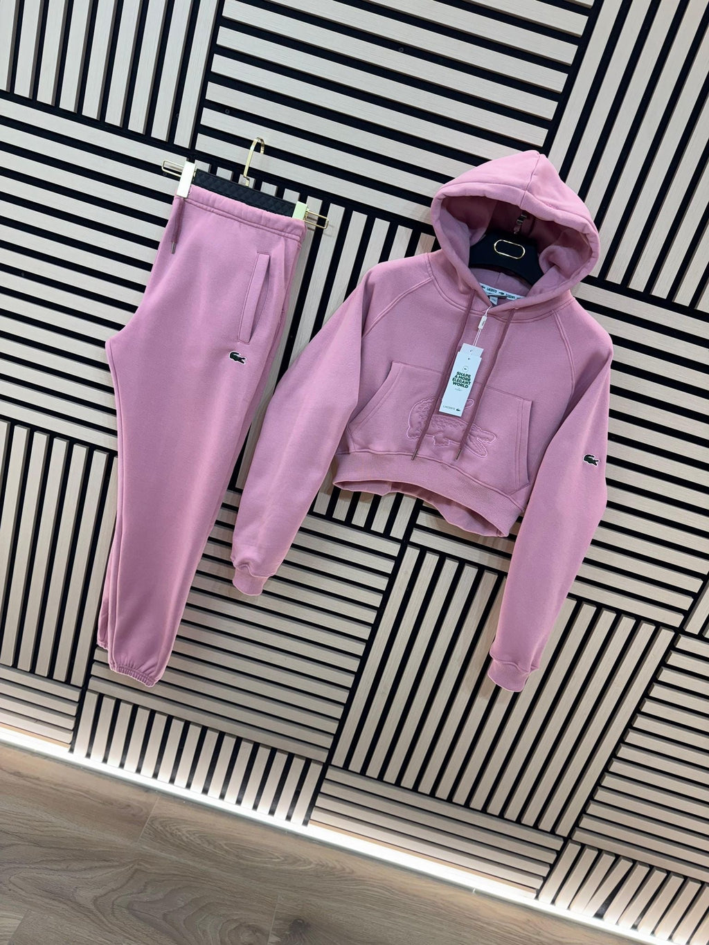 Chándal Lacoste Rosa Mujer