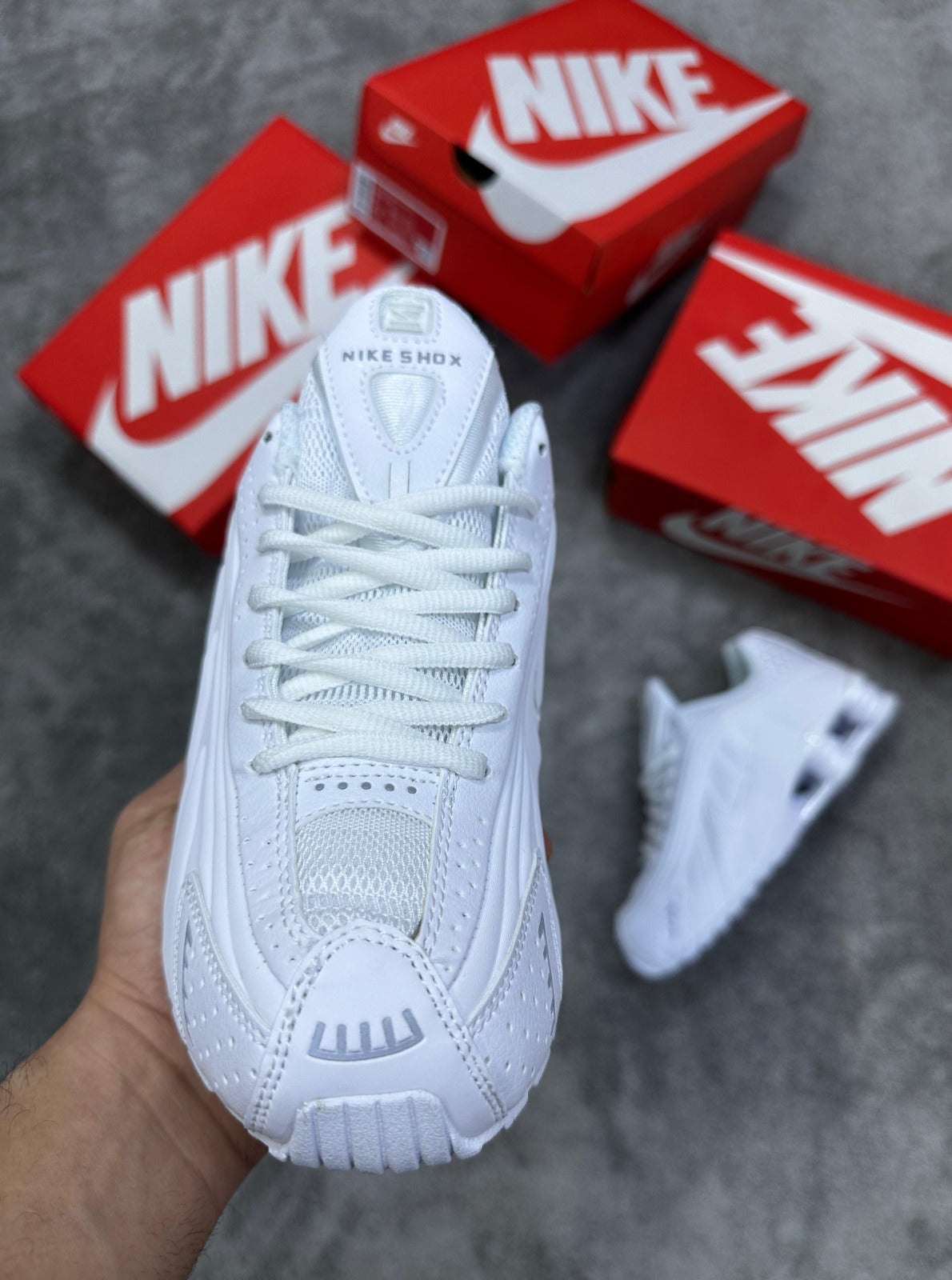 Nike Shox R4 Blancas