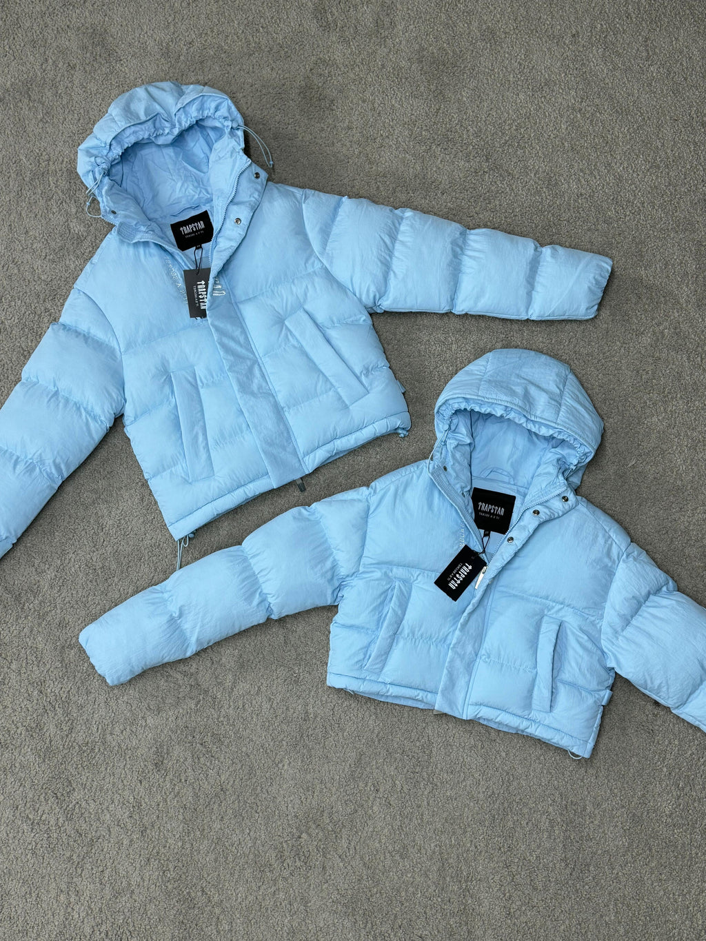 Abrigo Trapstar Azul Hombre