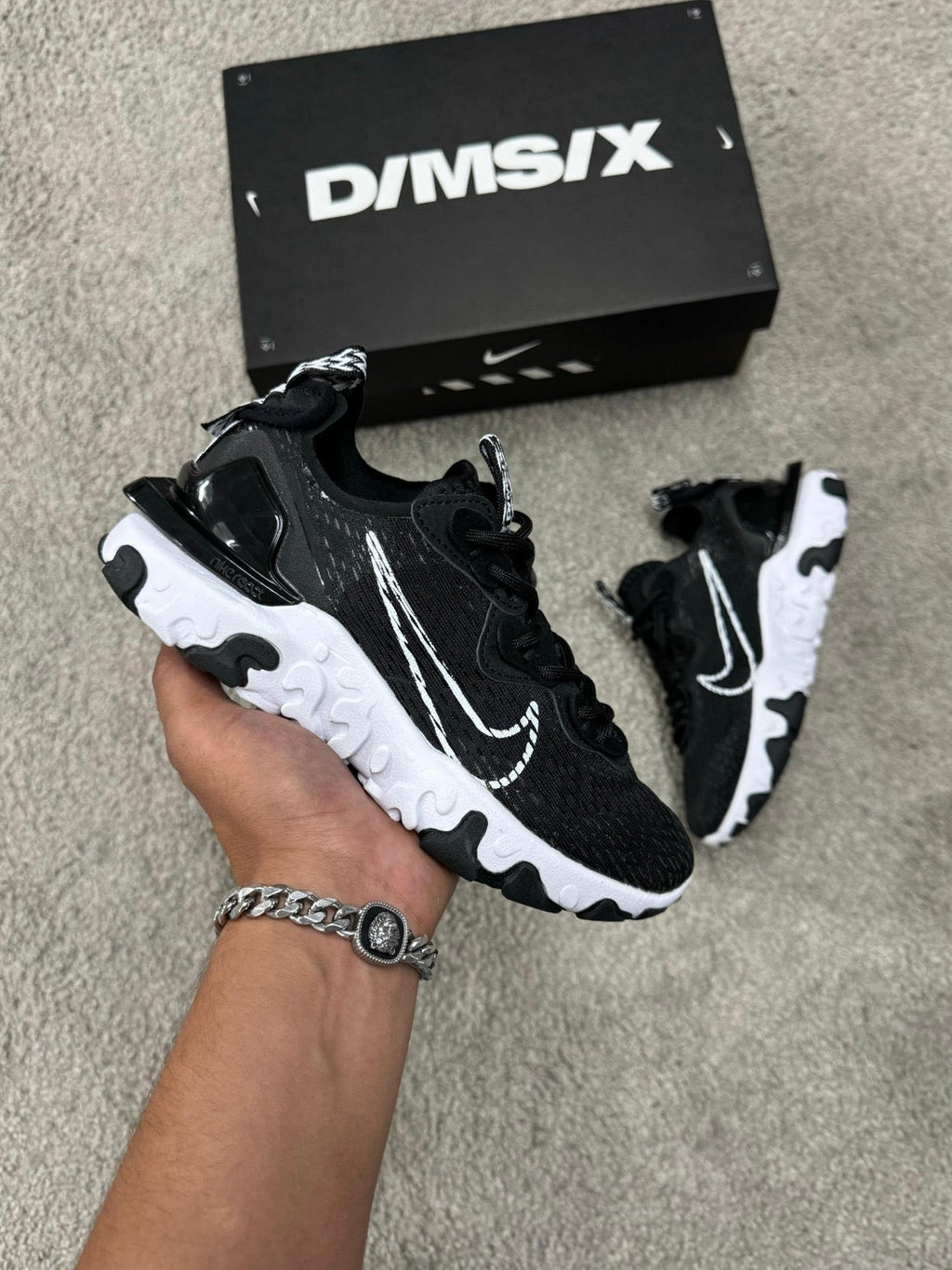 Nike React Visión Negras