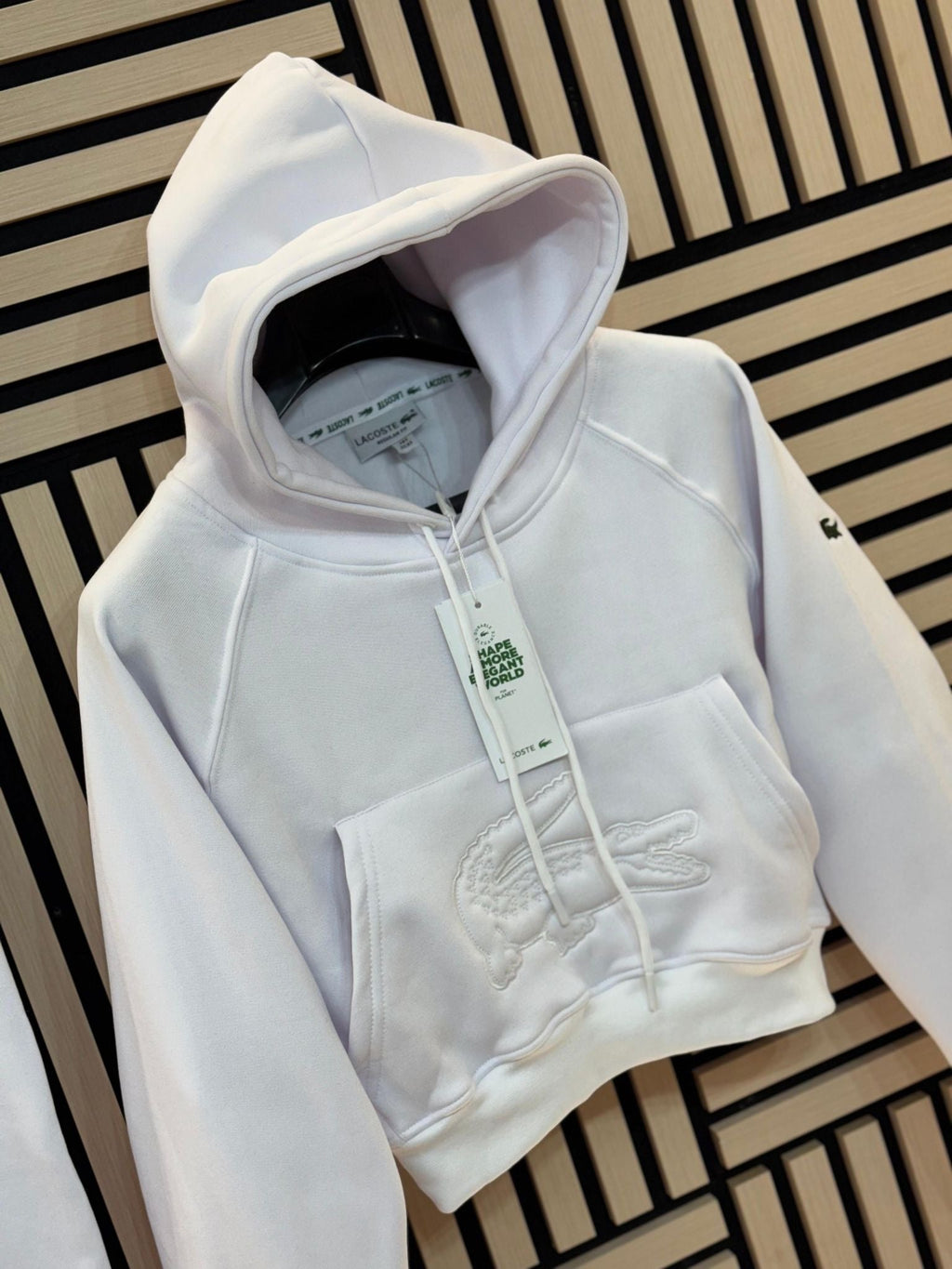 Chándal Lacoste Blanco Mujer