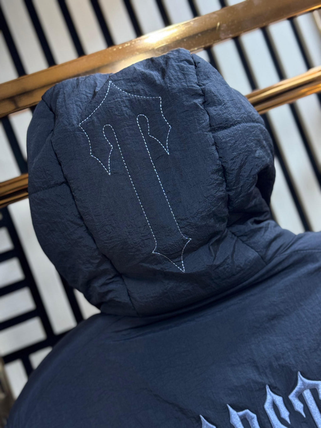 Abrigo Trapstar Negro Mujer