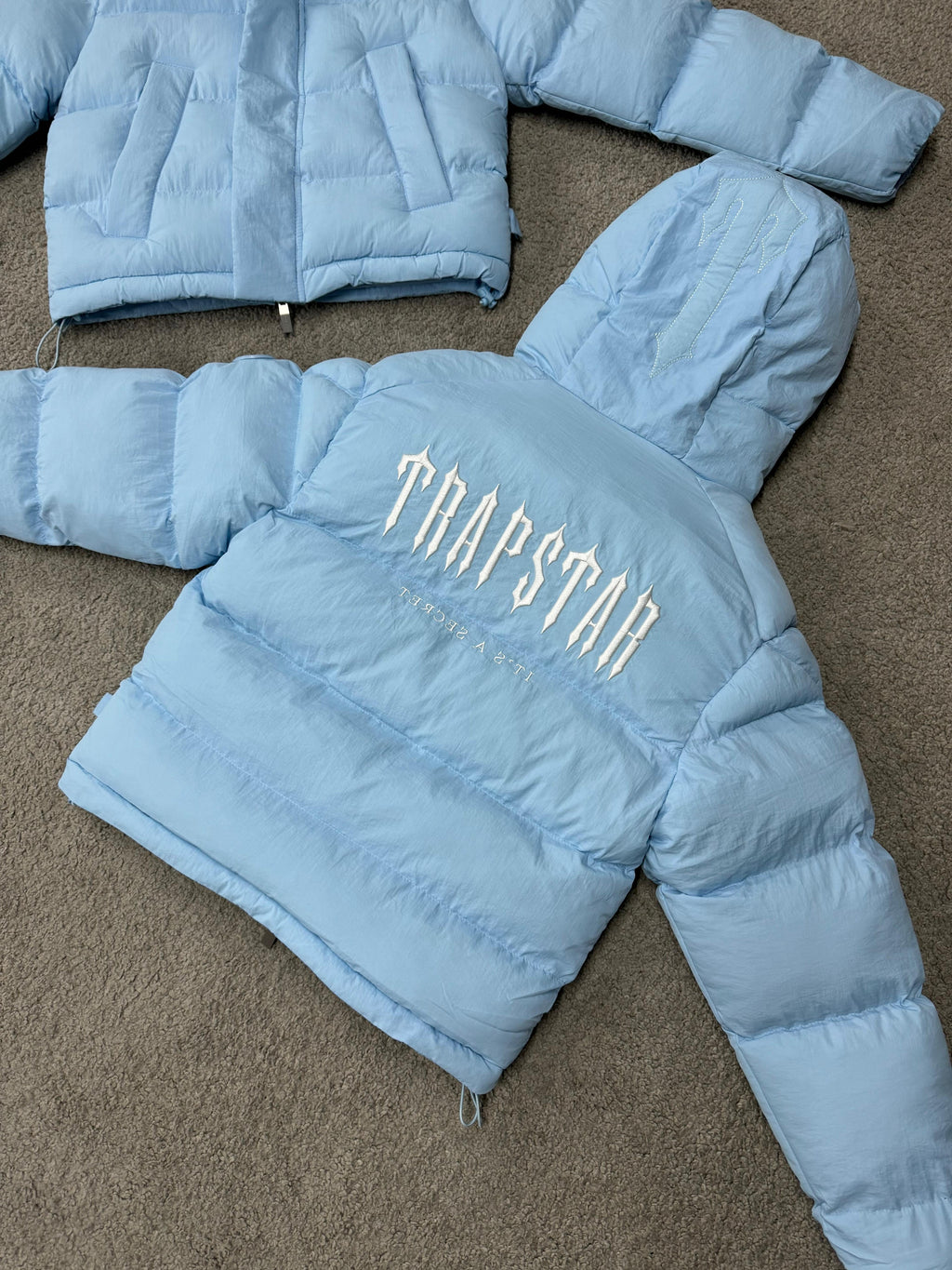 Abrigo Trapstar Azul Hombre