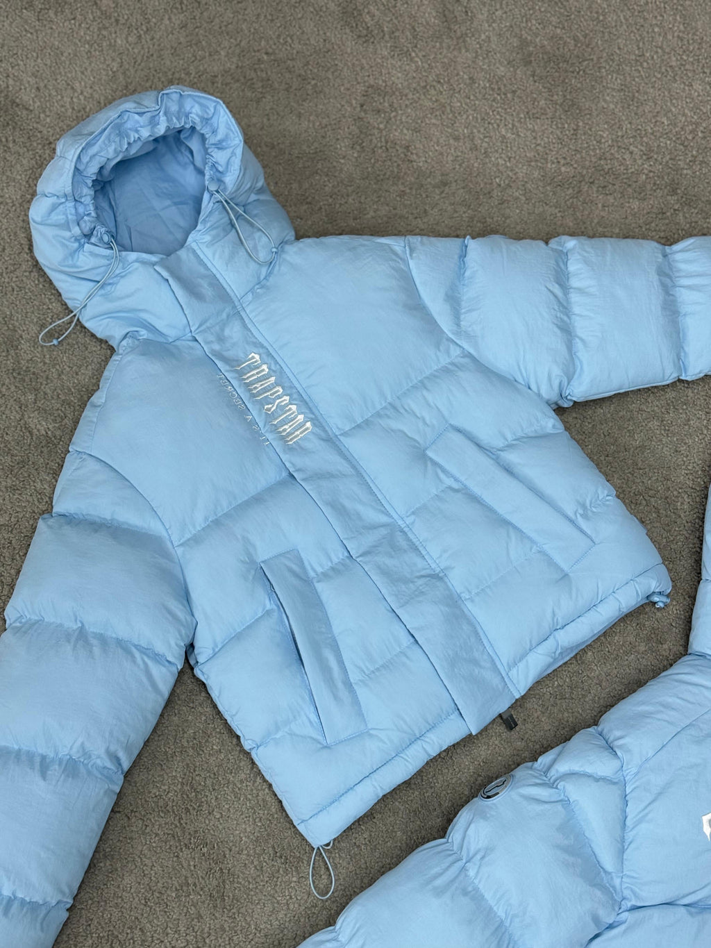 Abrigo Trapstar Azul Hombre