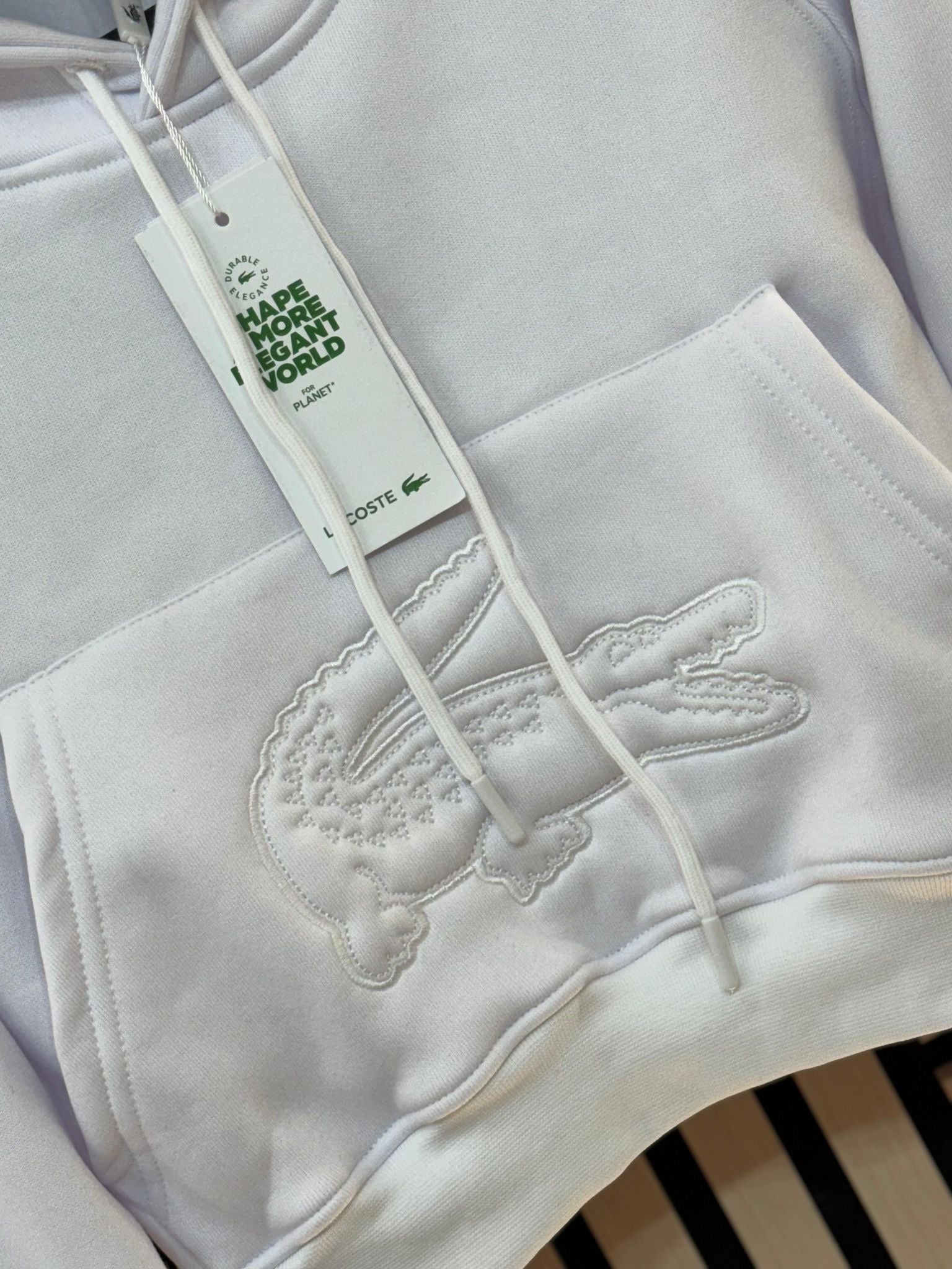 Chándal Lacoste Blanco Mujer