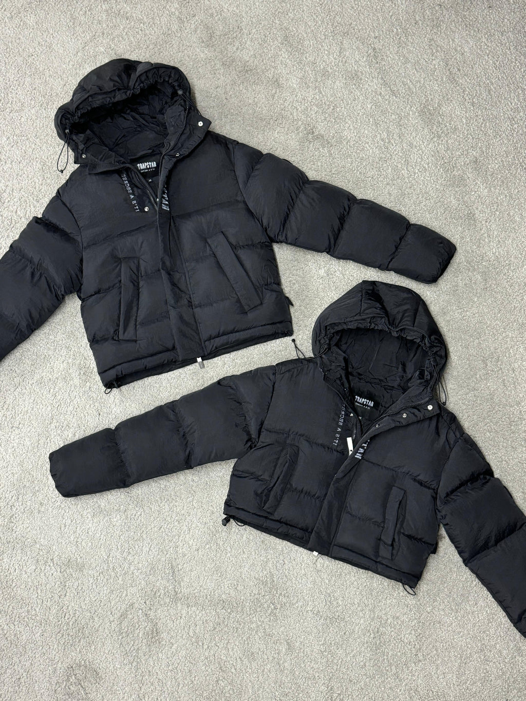 Abrigo Trapstar Negro hombre