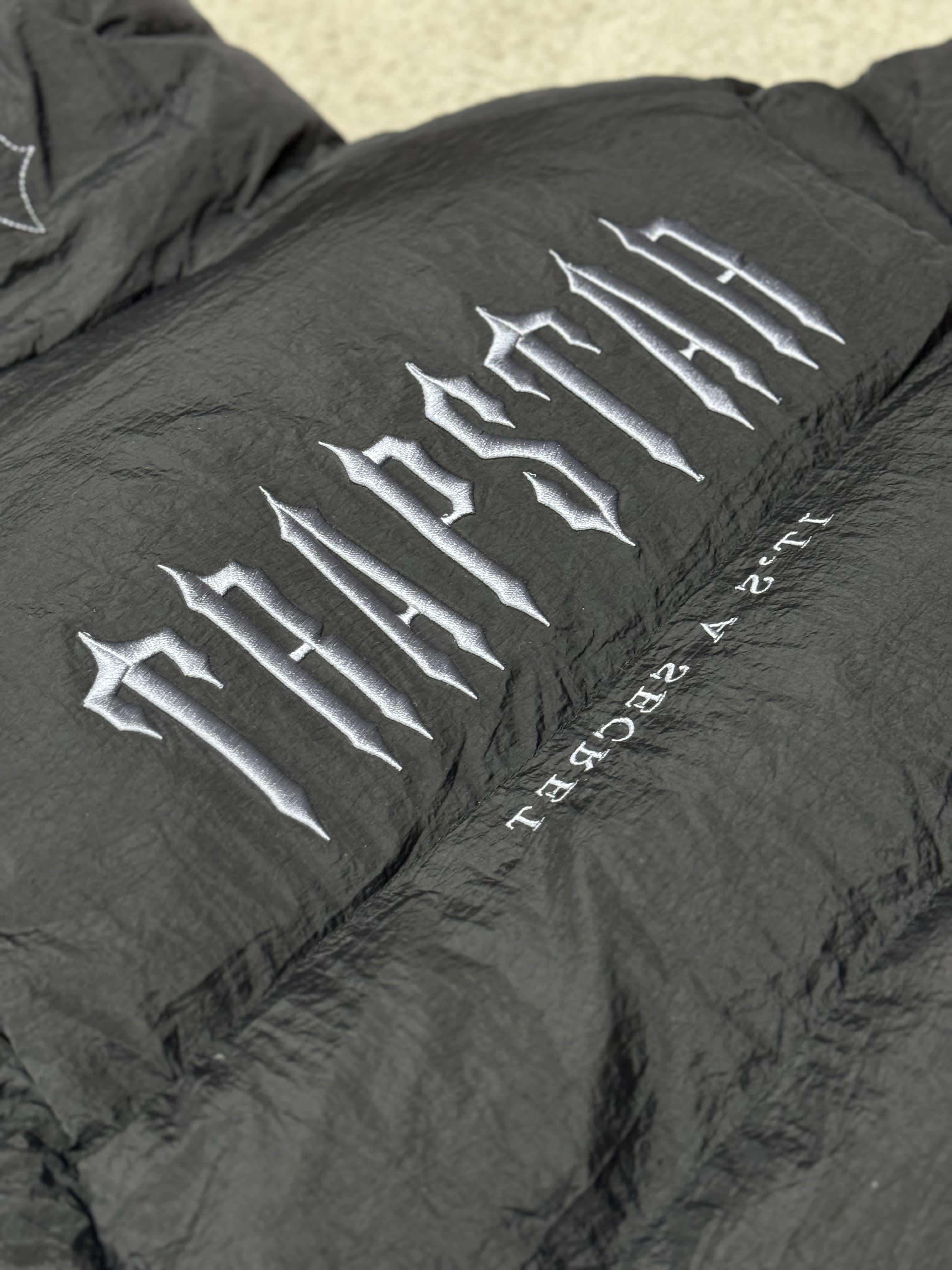 Abrigo Trapstar Negro hombre