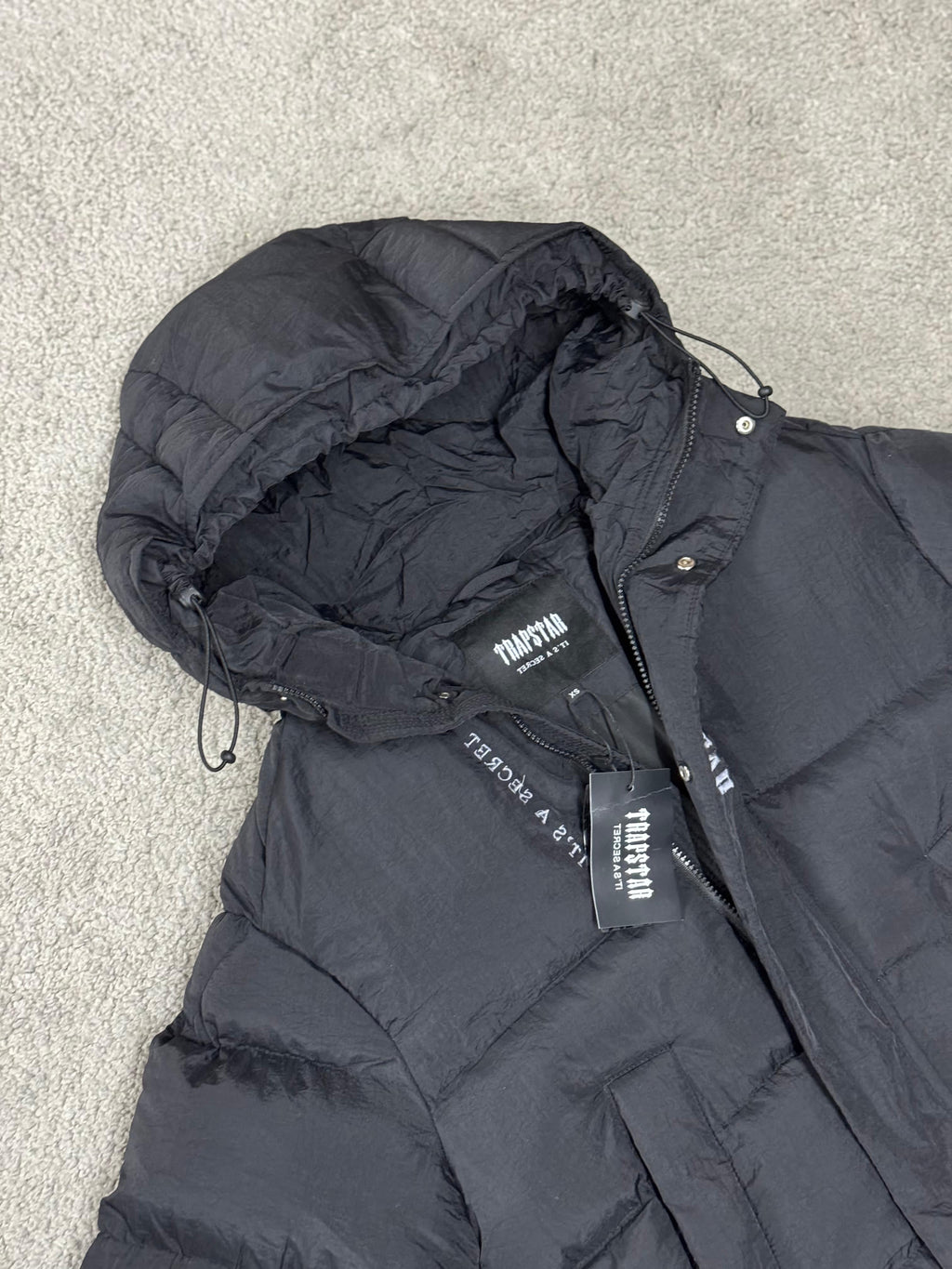 Abrigo Trapstar Negro hombre