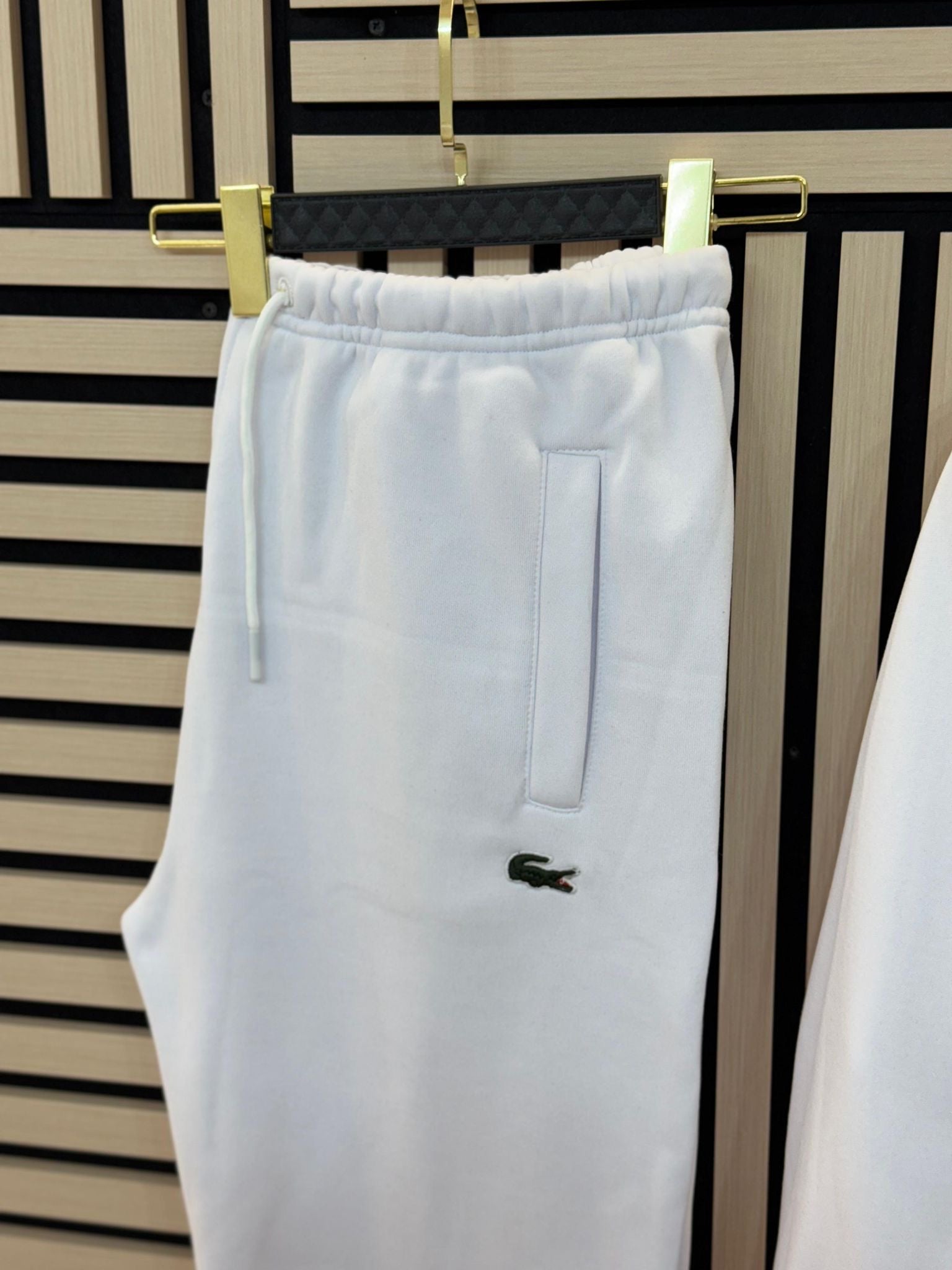 Chándal Lacoste Blanco Mujer