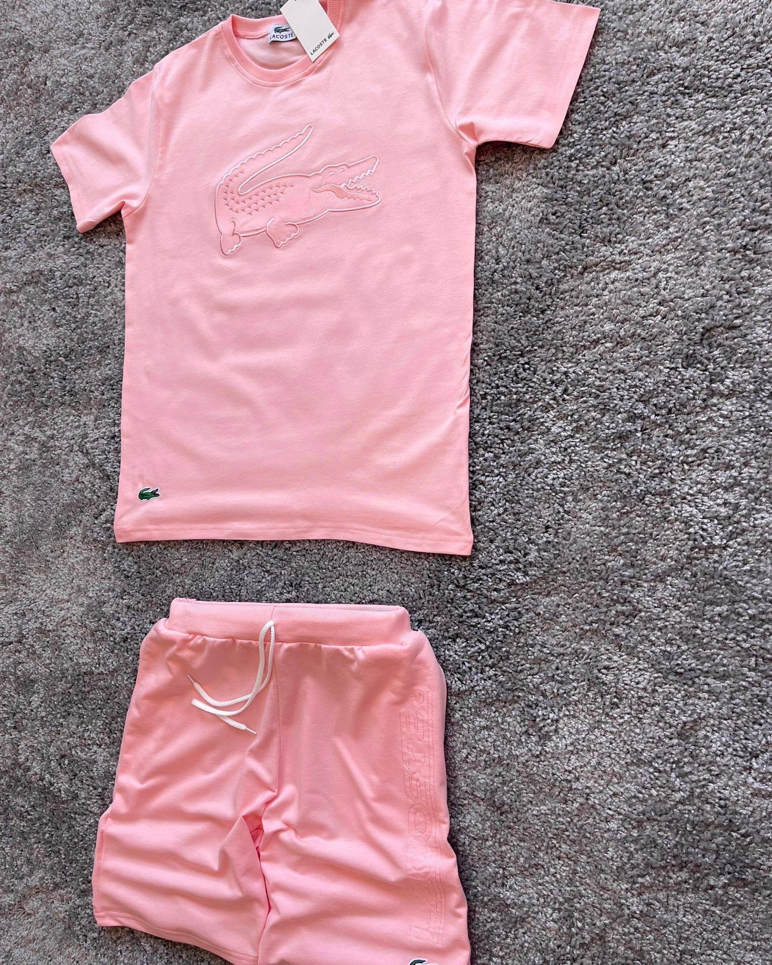 Chándal Lacoste Rosa