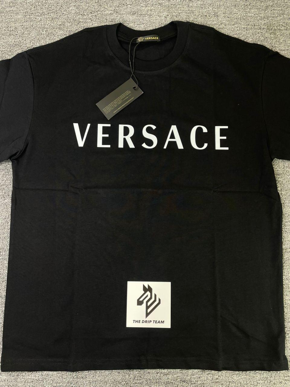 Camiseta Versace Negra