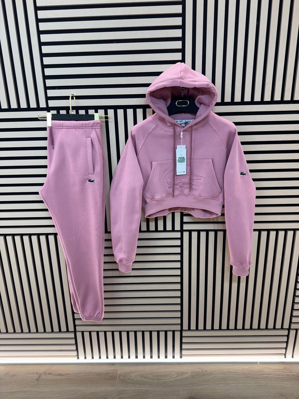 Chándal Lacoste Rosa Mujer