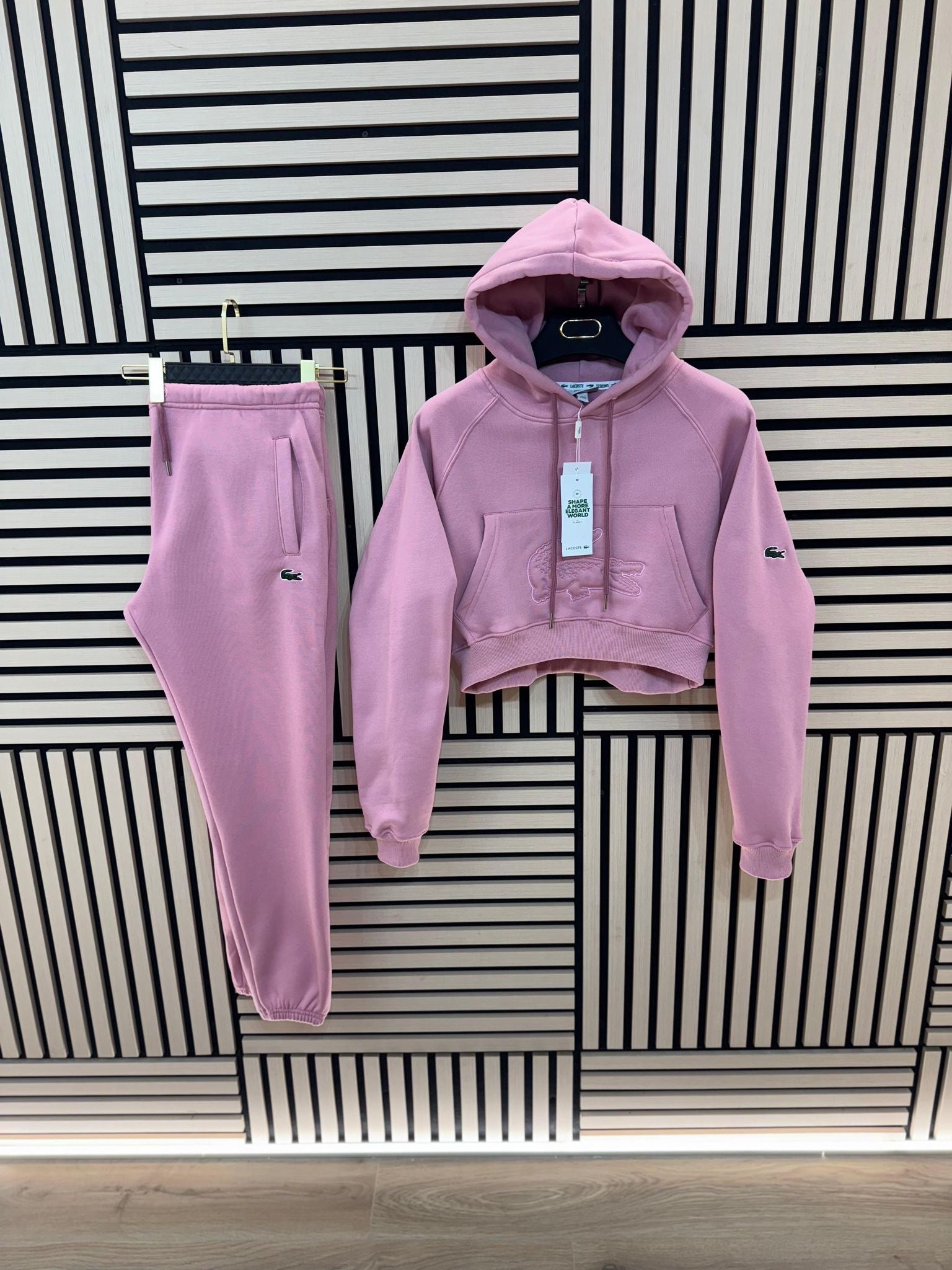 Chándal Lacoste Rosa Mujer