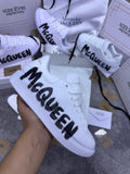 Alexander Mcqueen Graffiti Blancas