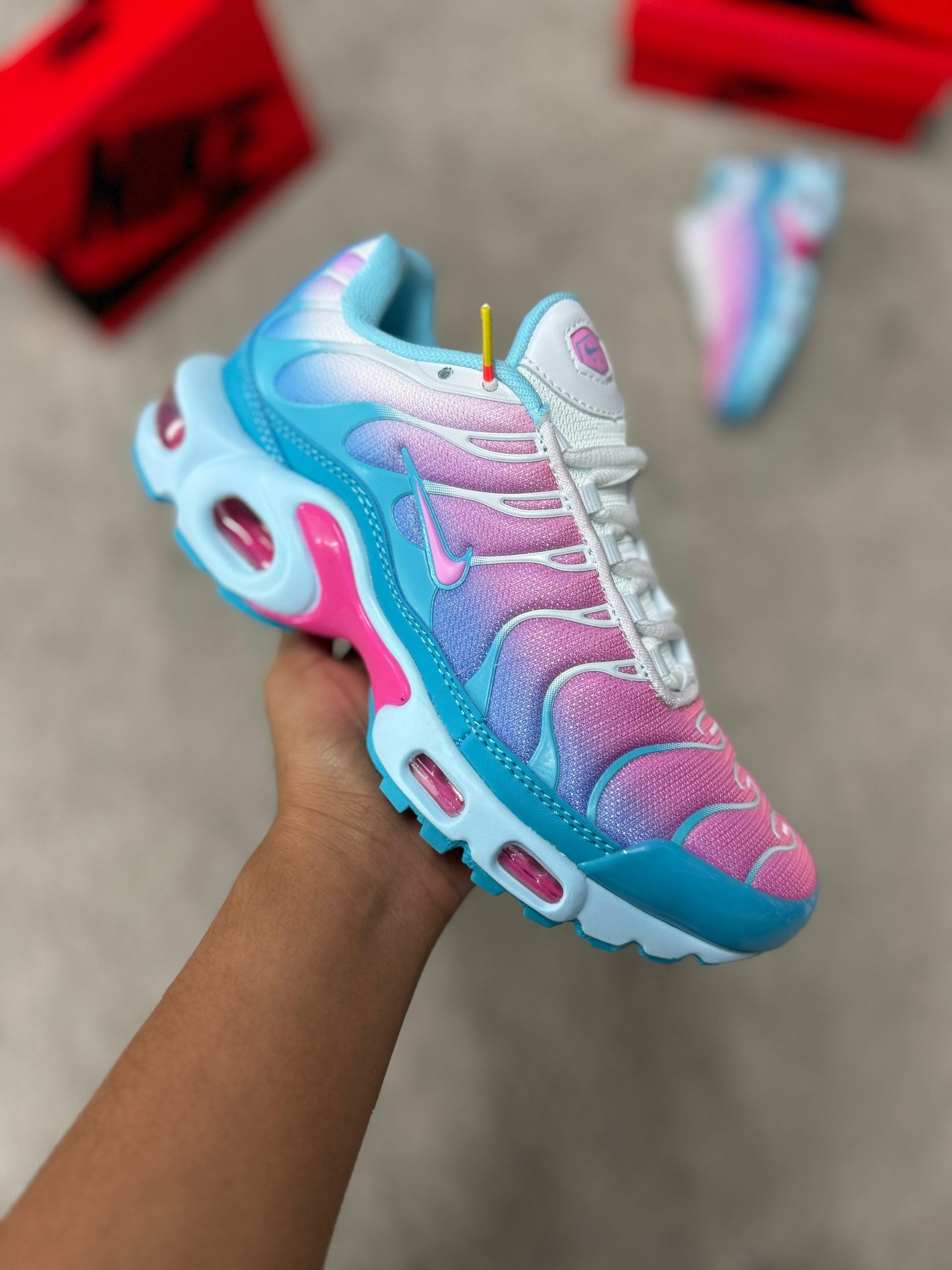 Nike TN Azul y Rosa
