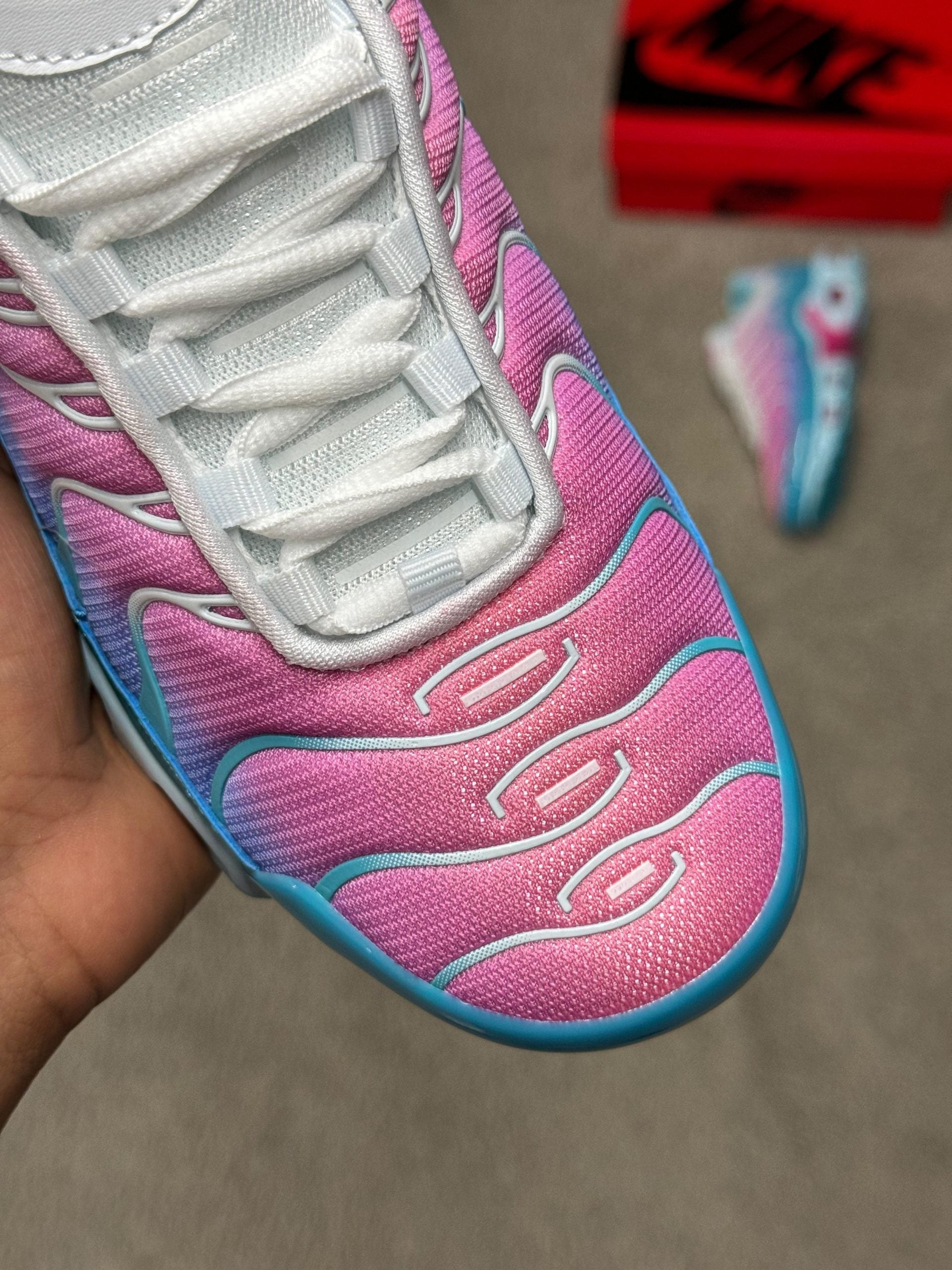 Nike TN Azul y Rosa
