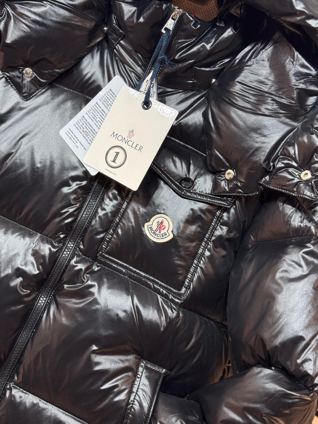 Abrigo Moncler Negro
