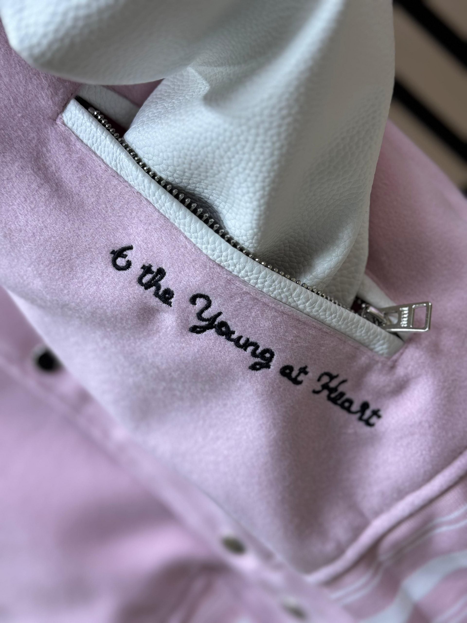 Chaqueta Amiri Rosa