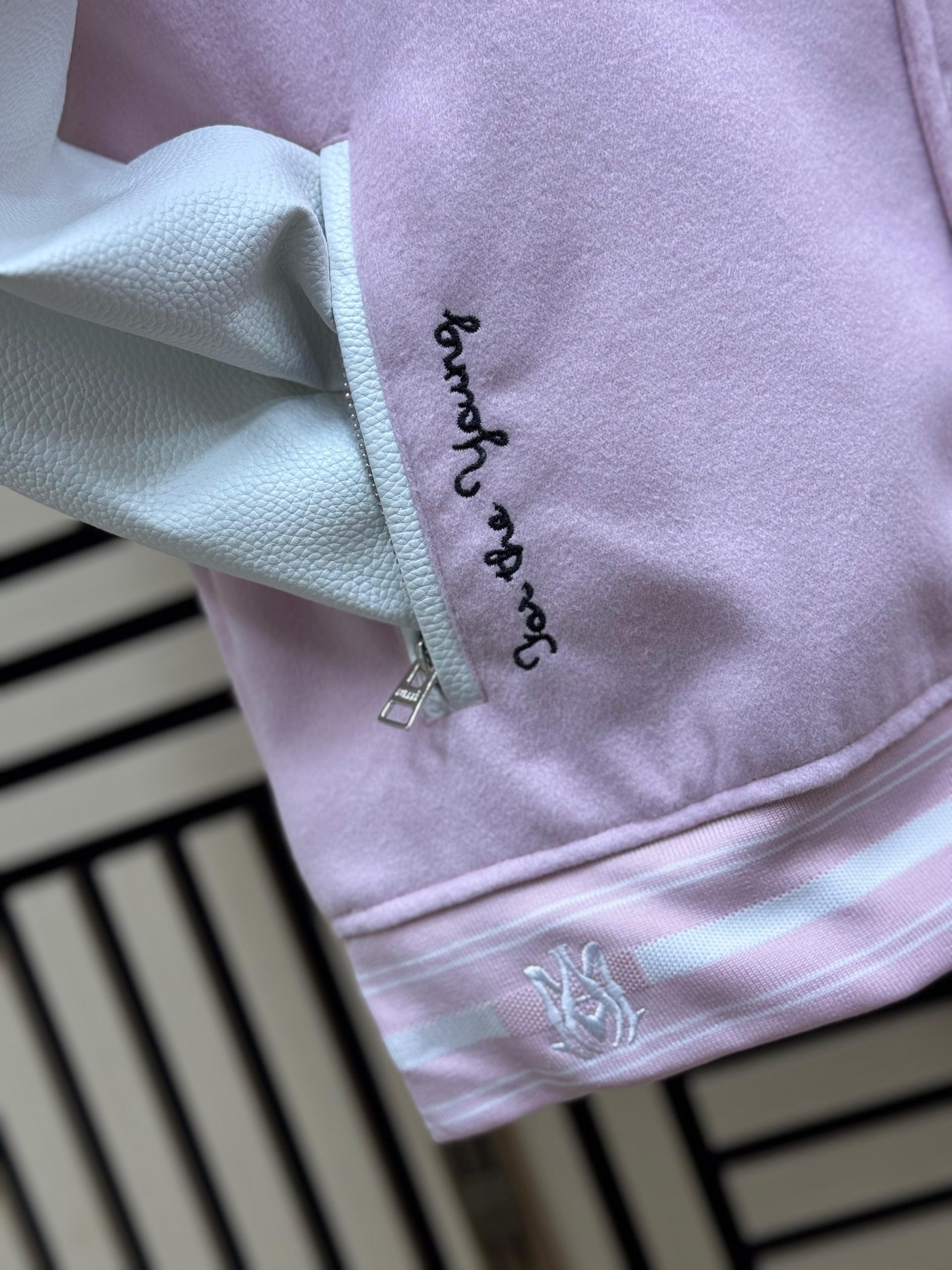 Chaqueta Amiri Rosa