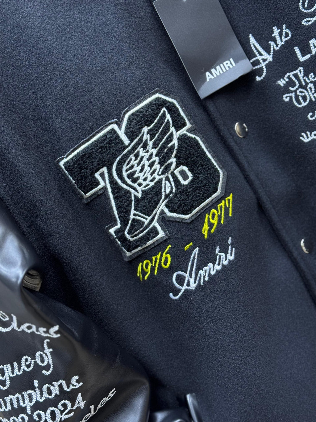 Chaqueta Amiri Negra