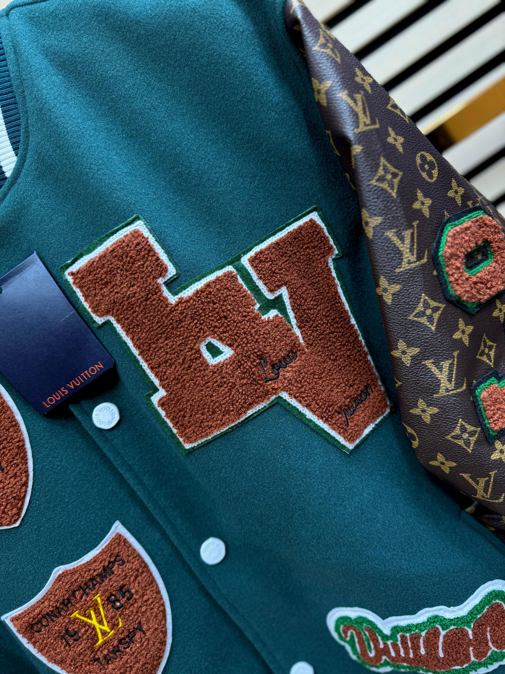 Chaqueta Louis Vuitton Verde