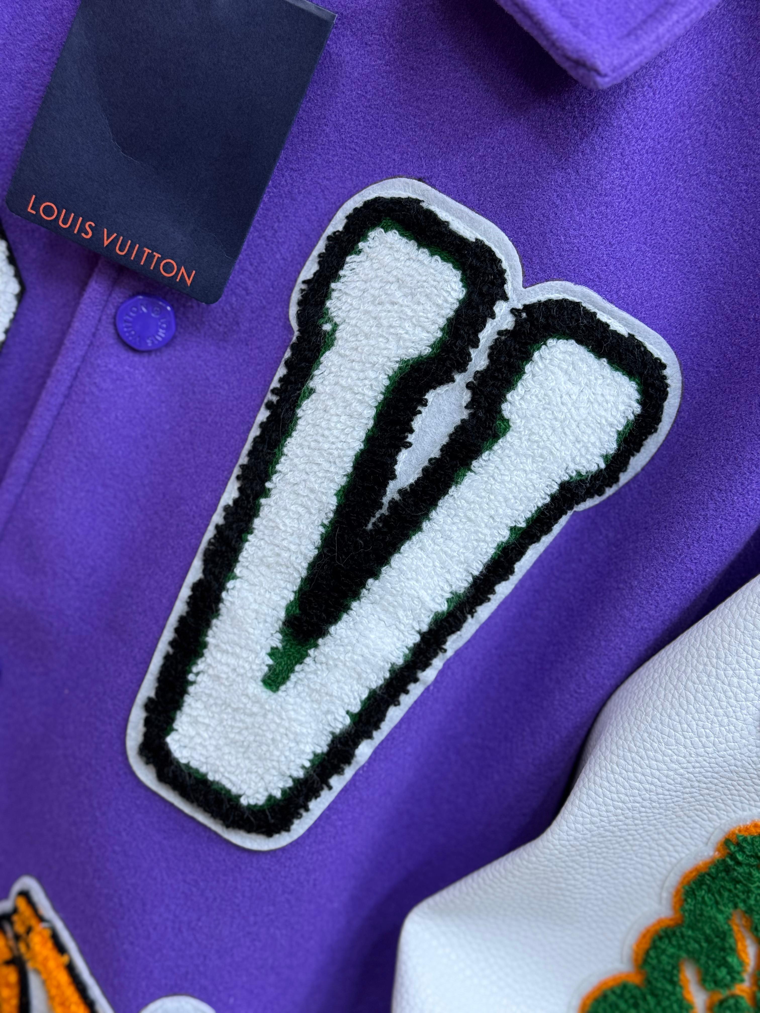 Chaqueta Louis Vuitton Morada