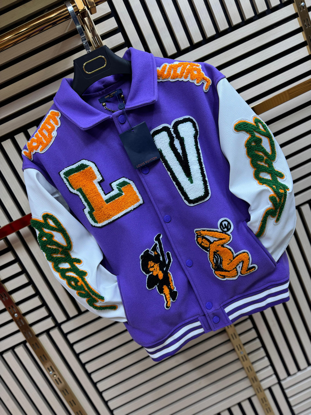 Chaqueta Louis Vuitton Morada