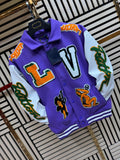 Chaqueta Louis Vuitton Morada