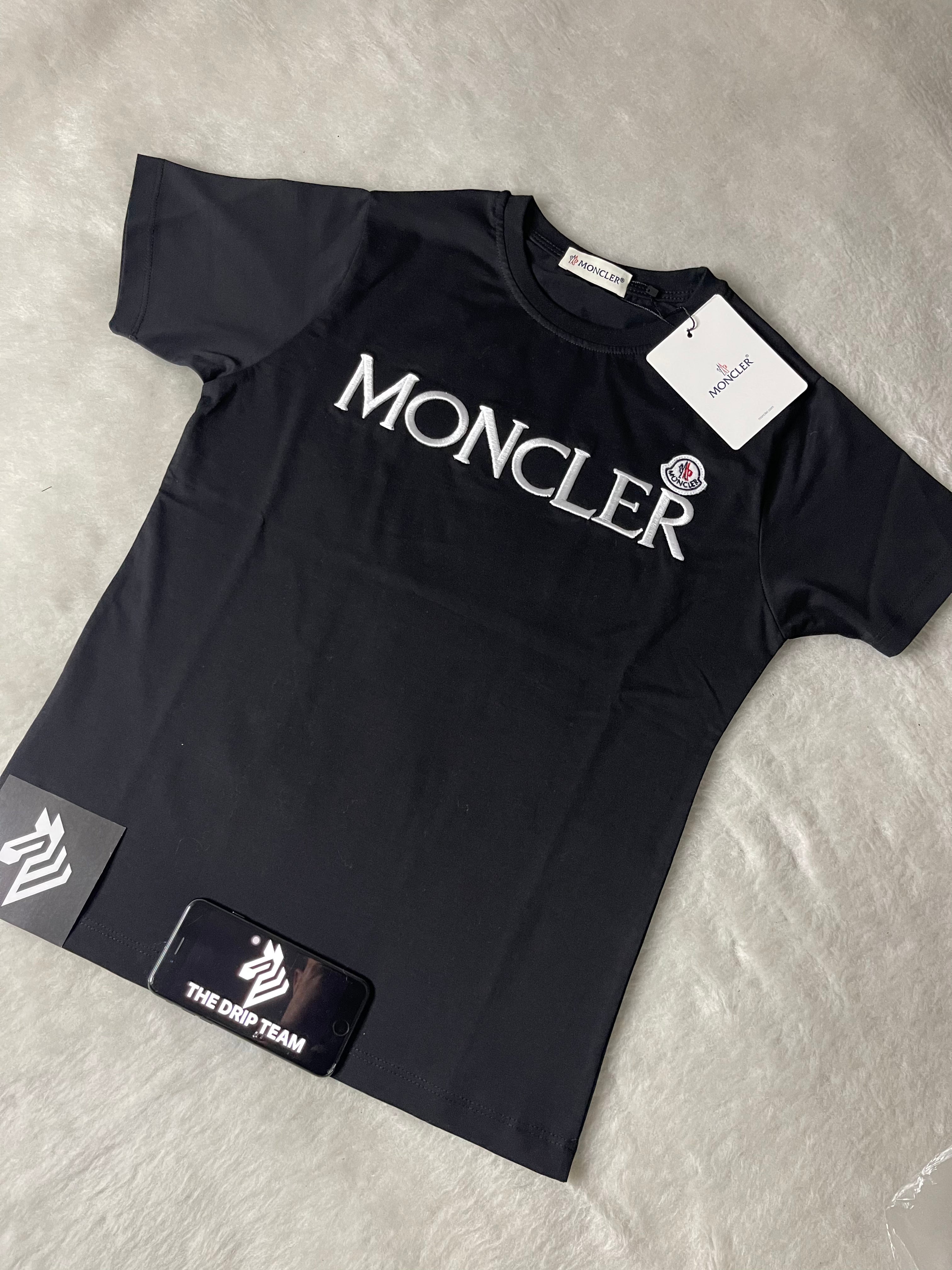 Camiseta Moncler Negra