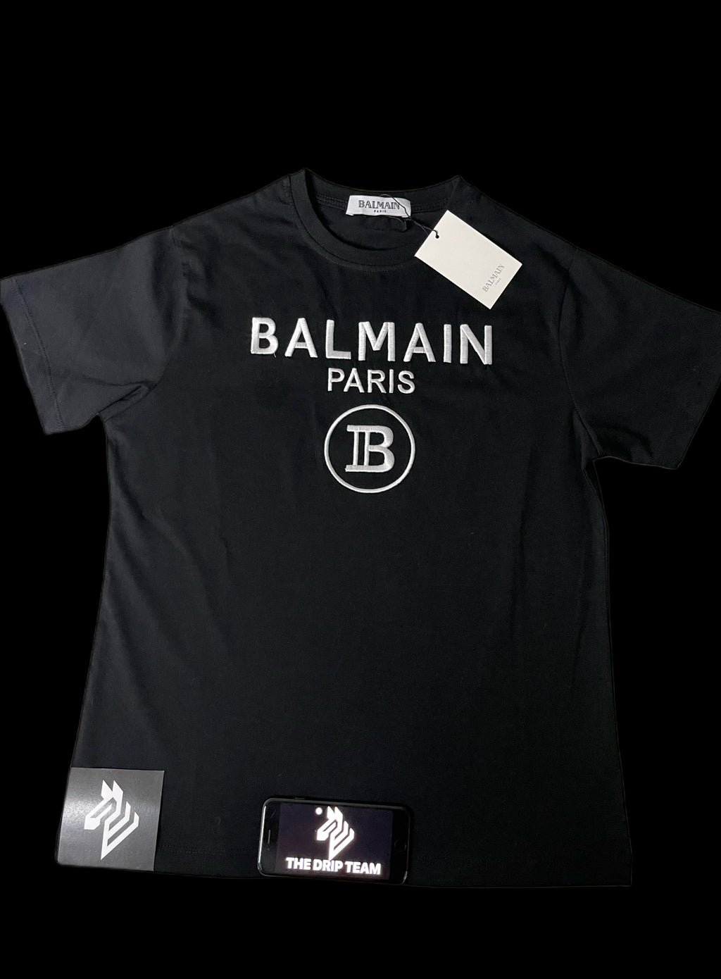 Camiseta Balmain Negra