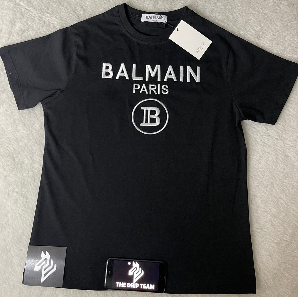 Camiseta Balmain Negra