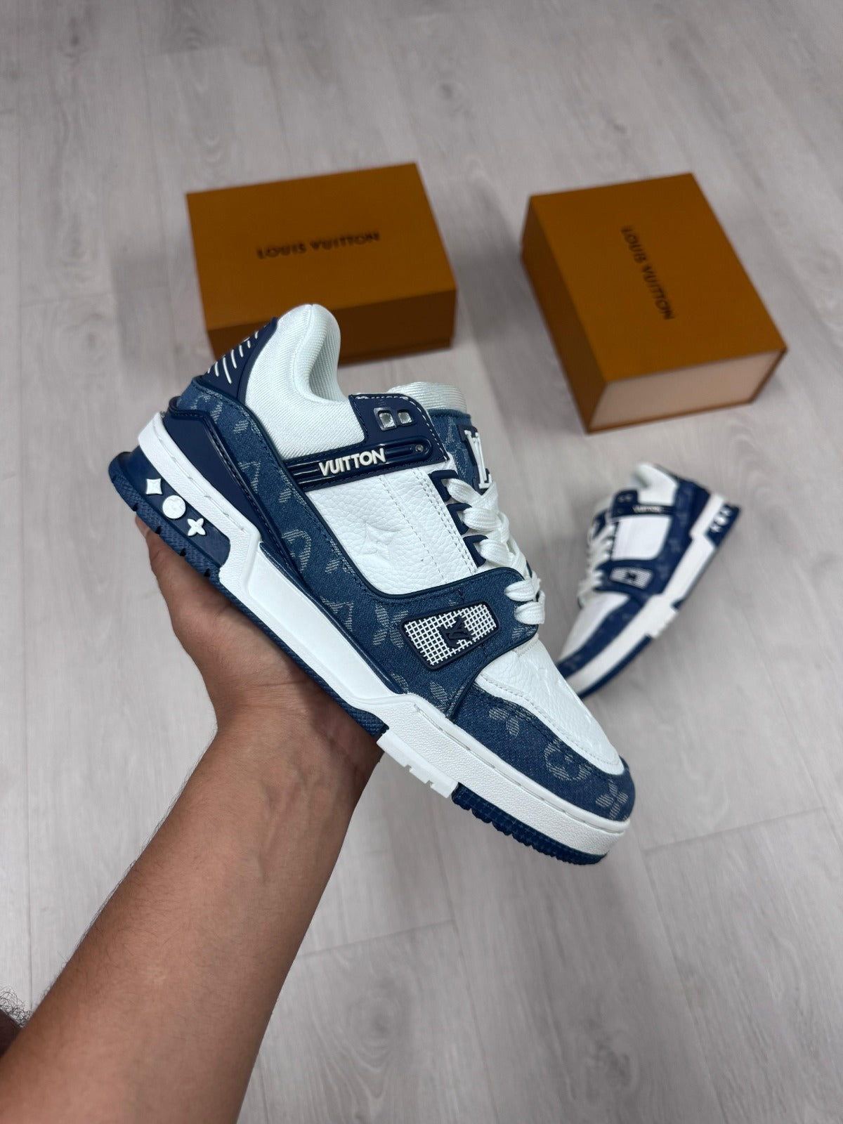 Louis Vuitton Trainer Azules