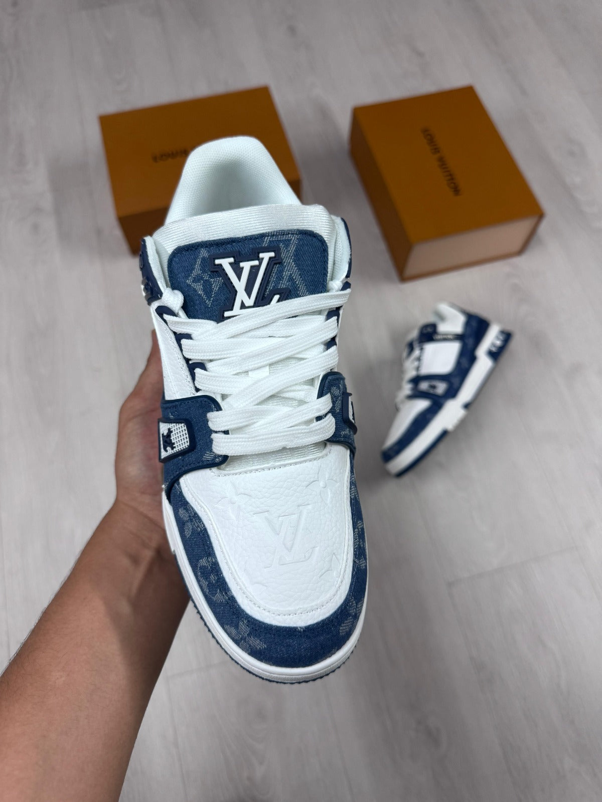 Louis Vuitton Trainer Azules
