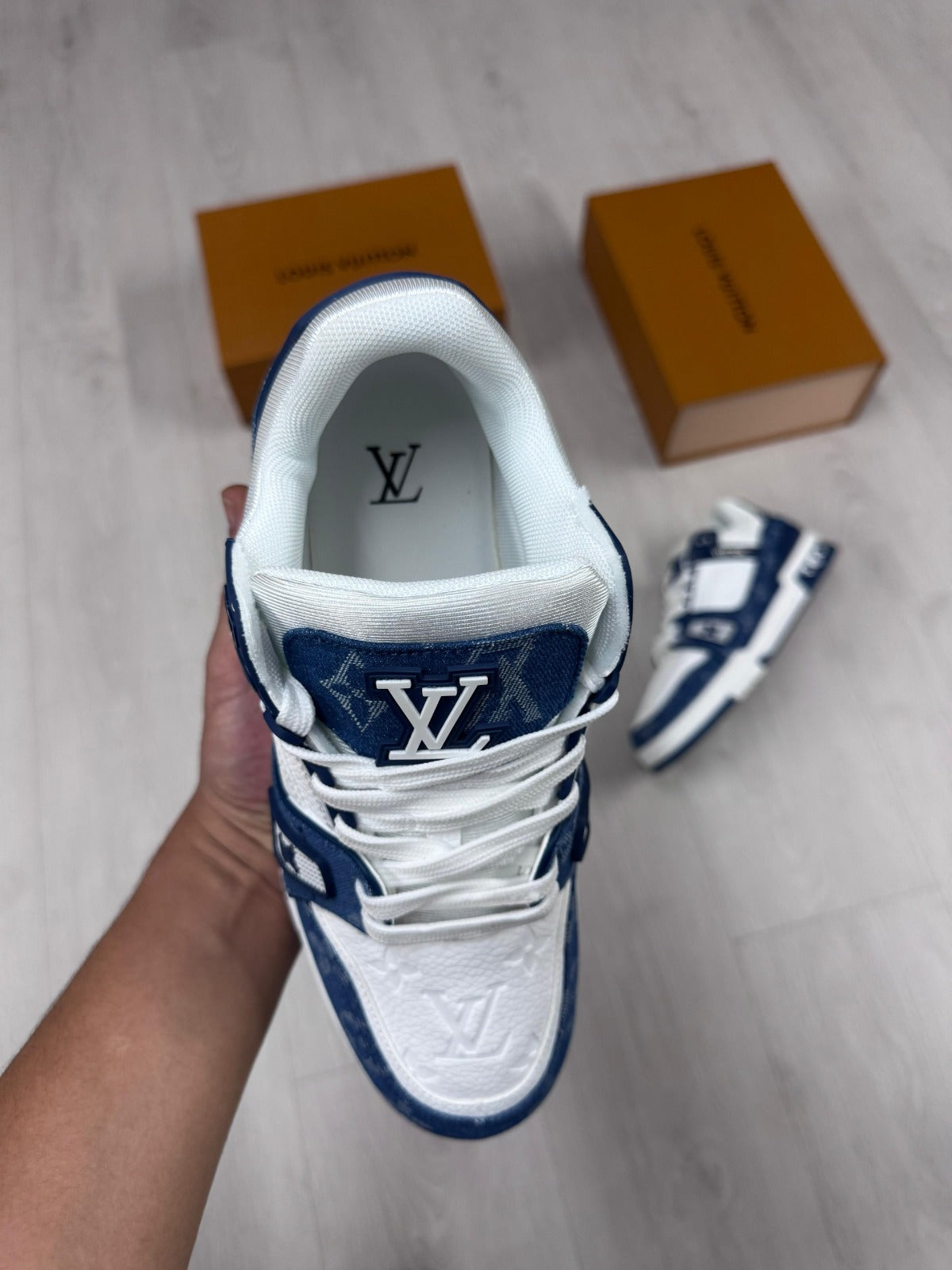Louis Vuitton Trainer Azules
