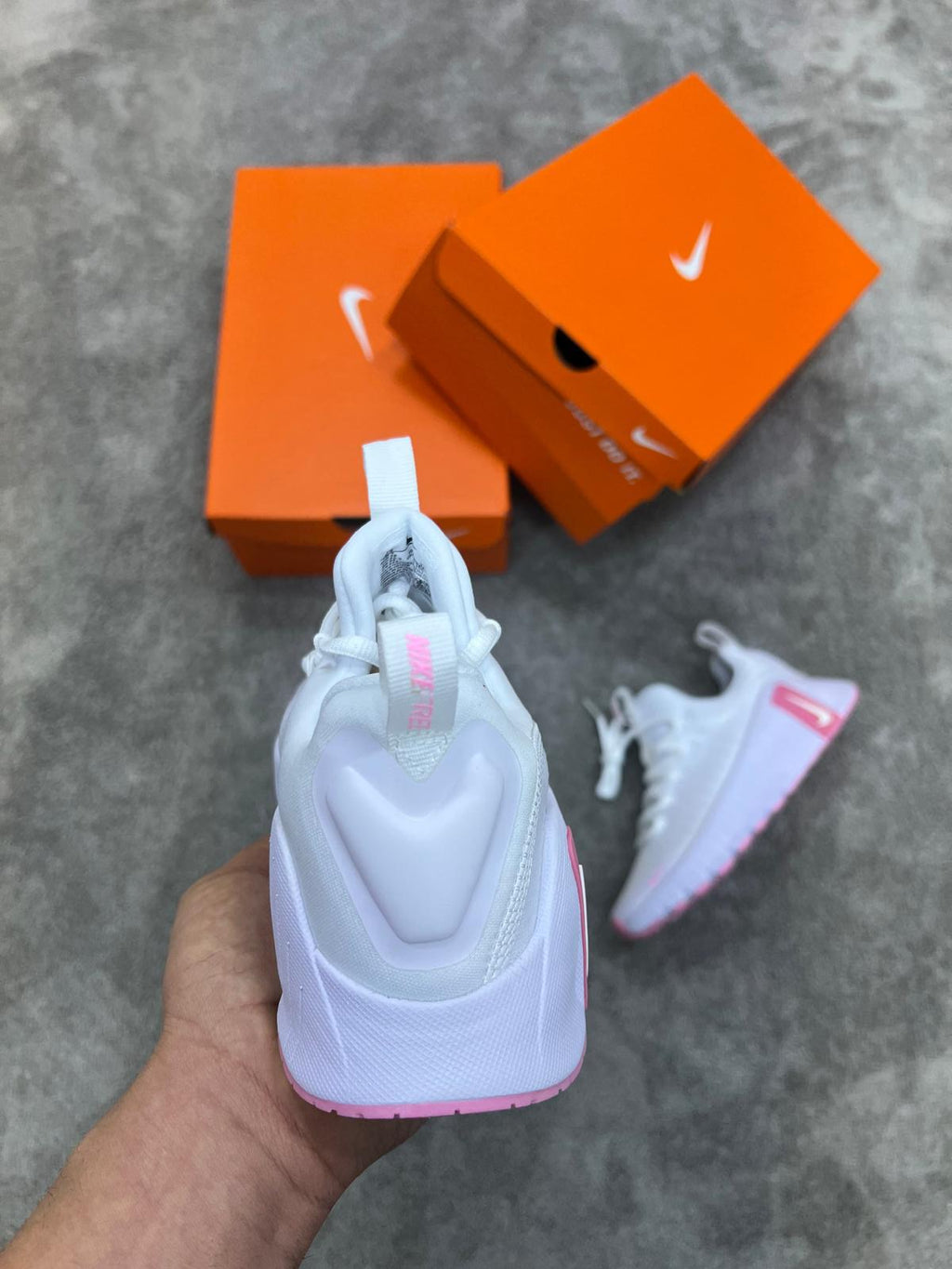 Nike Free Metcon Rosas/Blancas